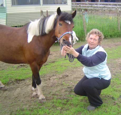 Isobel and pony